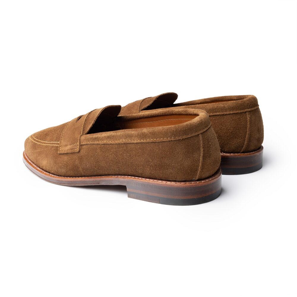 Alden Unlined Penny Loafer Snuff Suede 5735F CLUB CLUTCH