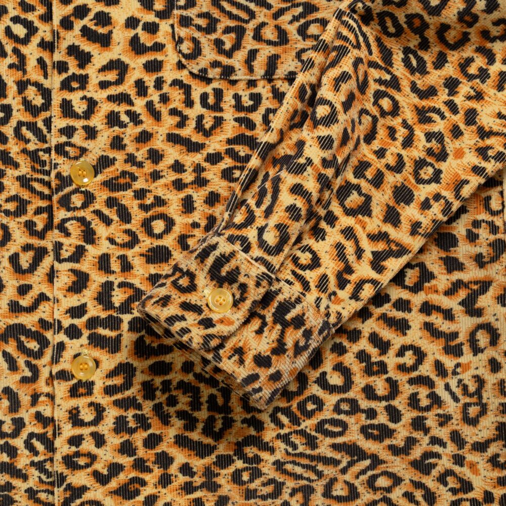 Style Eyes Leopard Corduroy Sports Shirt | CLUB CLUTCH